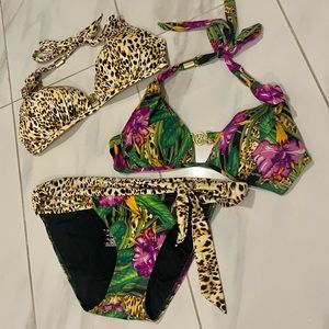 Victoria’s Secret 3 piece bikini - excellent condition